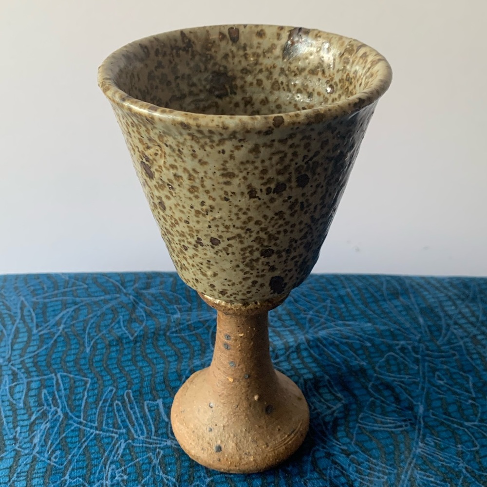 Pottery Goblet